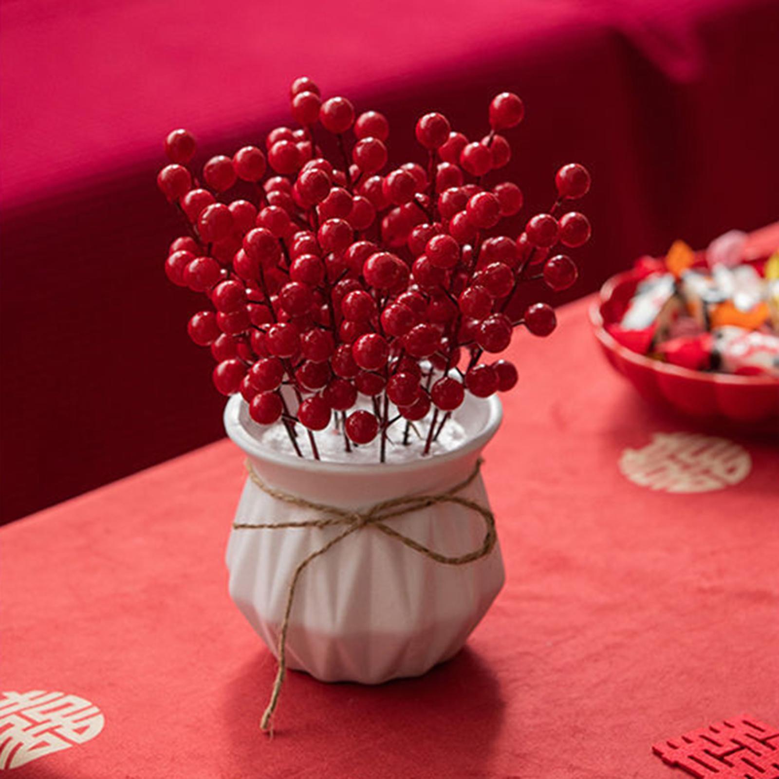 Artificial  Fruits Bouquet Bonsai Chinese New Year Ornaments