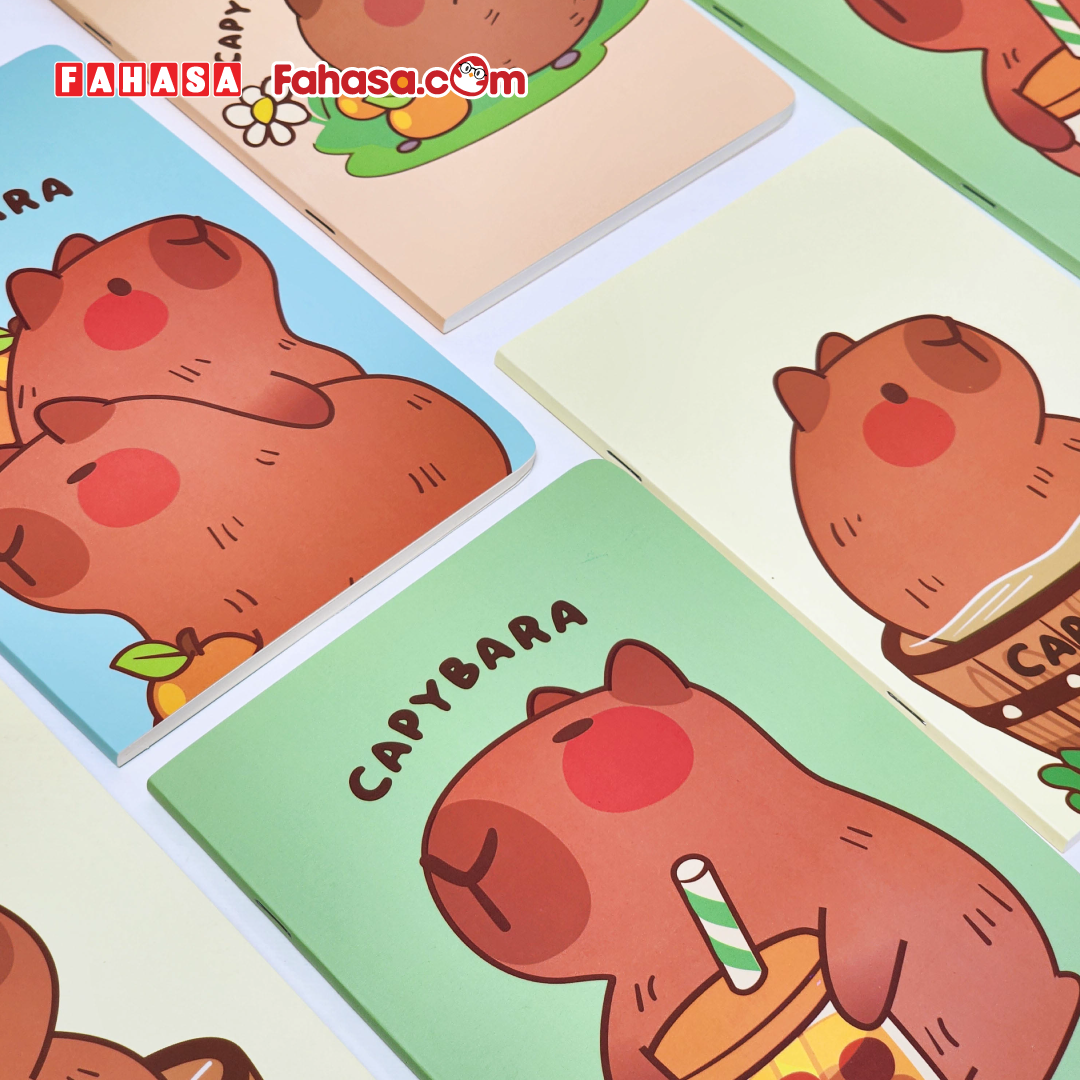 Sổ Ghi Chú Capybara - Kẻ Ngang - 96 Trang 80gsm - The Sun 02