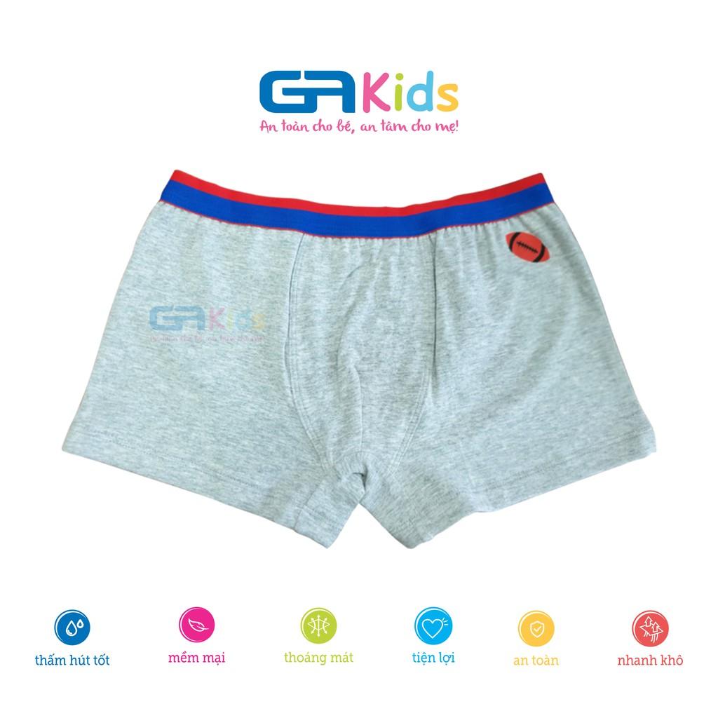 Quần Lót Đùi Cao Cấp Cho Bé Trai Boxer Cotton GATEX ( 4- 14 tuổi)