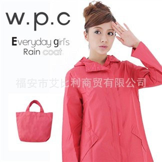 Giá thấp nhất áo mưa nữ trưởng thành thời trang Hàn Quốc dài một mảnh poncho nhẹ và thoáng khí Nhật Bản áo gió chống thấm nước đi bộ 1001