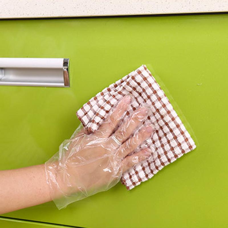 Găng Tay Nilon Trong Suốt Sử Dụng Một Lần Nấu Ăn