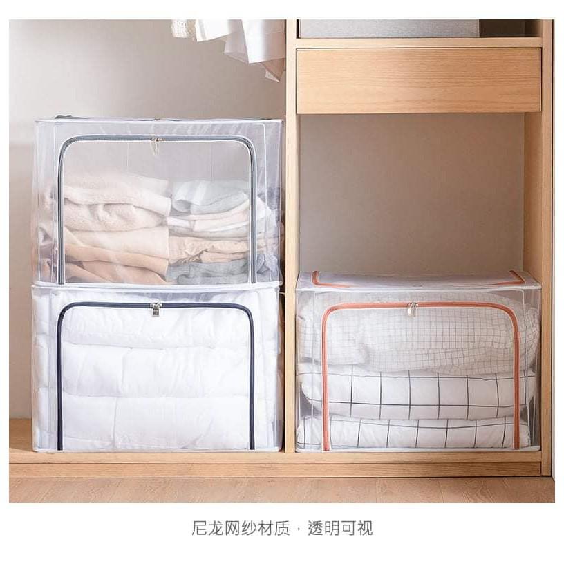 Tủ chăn khung sắt mẫu mới 2021 - Đa năng tiện dụng cho mọi gia đình