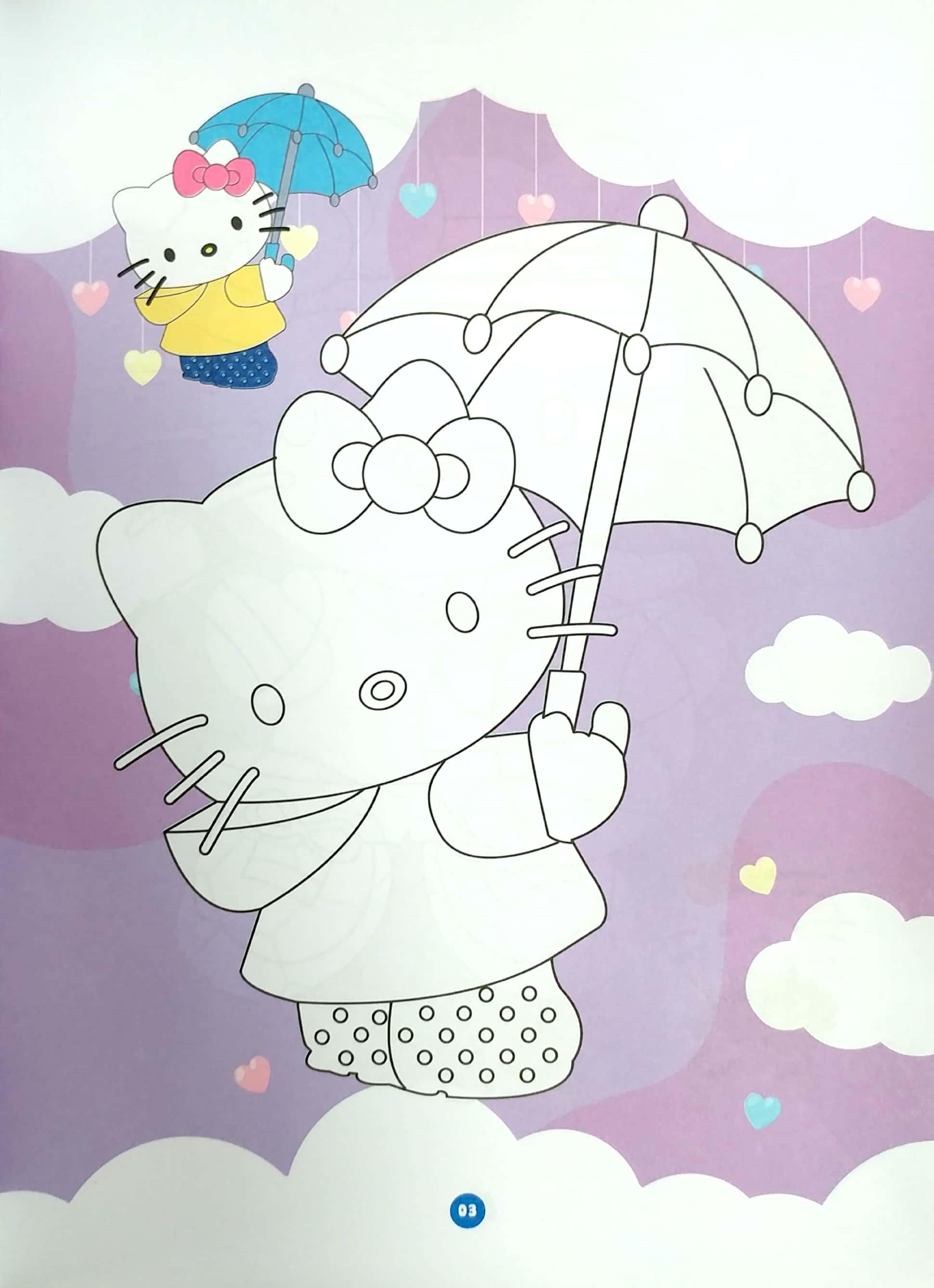 Bé Tô Màu - Hello Kitty - Quyển 1