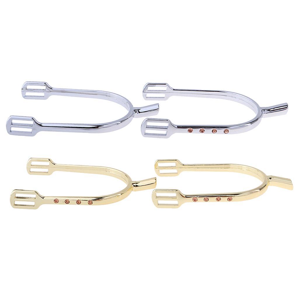 1 Pair Zinc Alloy Horse Equestrian Horse Riding Women