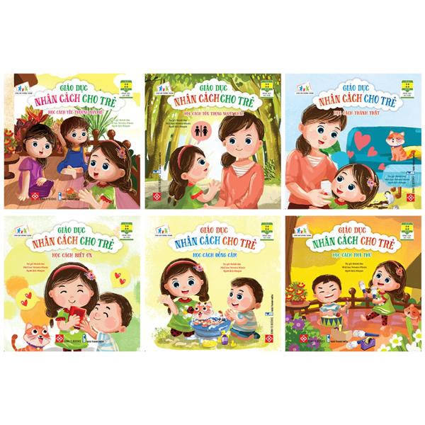 Bộ Sách Cùng Con Trưởng Thành - Giáo Dục Nhân Cách Cho Trẻ