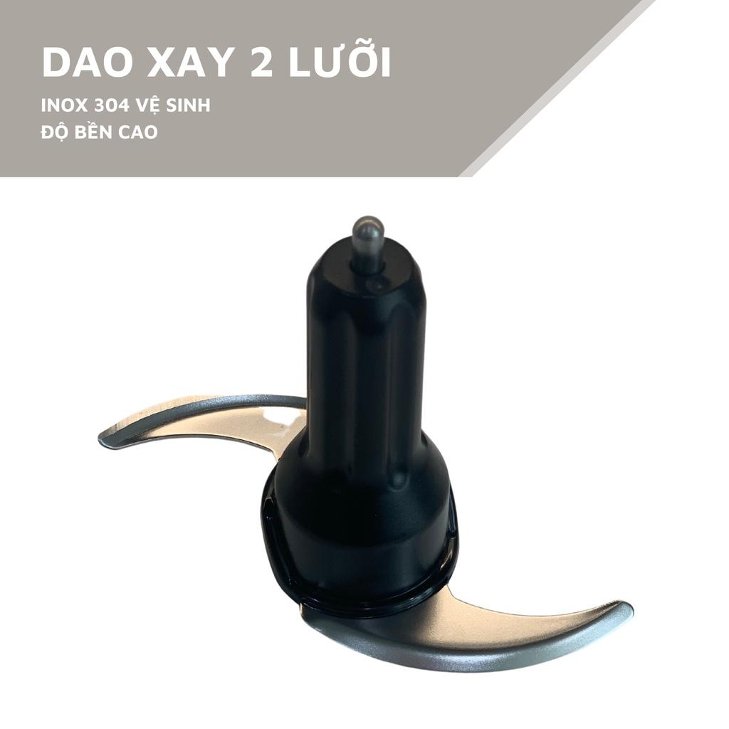 Máy xay thịt đa năng LEBENLANG công suất 400W, dung tích cối xay 500ml, bảo hành điện tử 2 năm, model LBMF8906 - hàng chính hãng