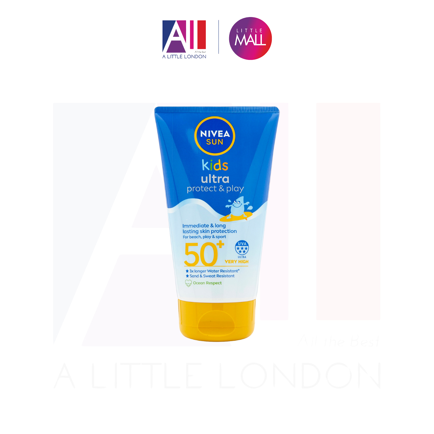 Kem Chống Nắng Nivea Sun Kids Swim &Amp; Play Spf 50 Very High - 150Ml
