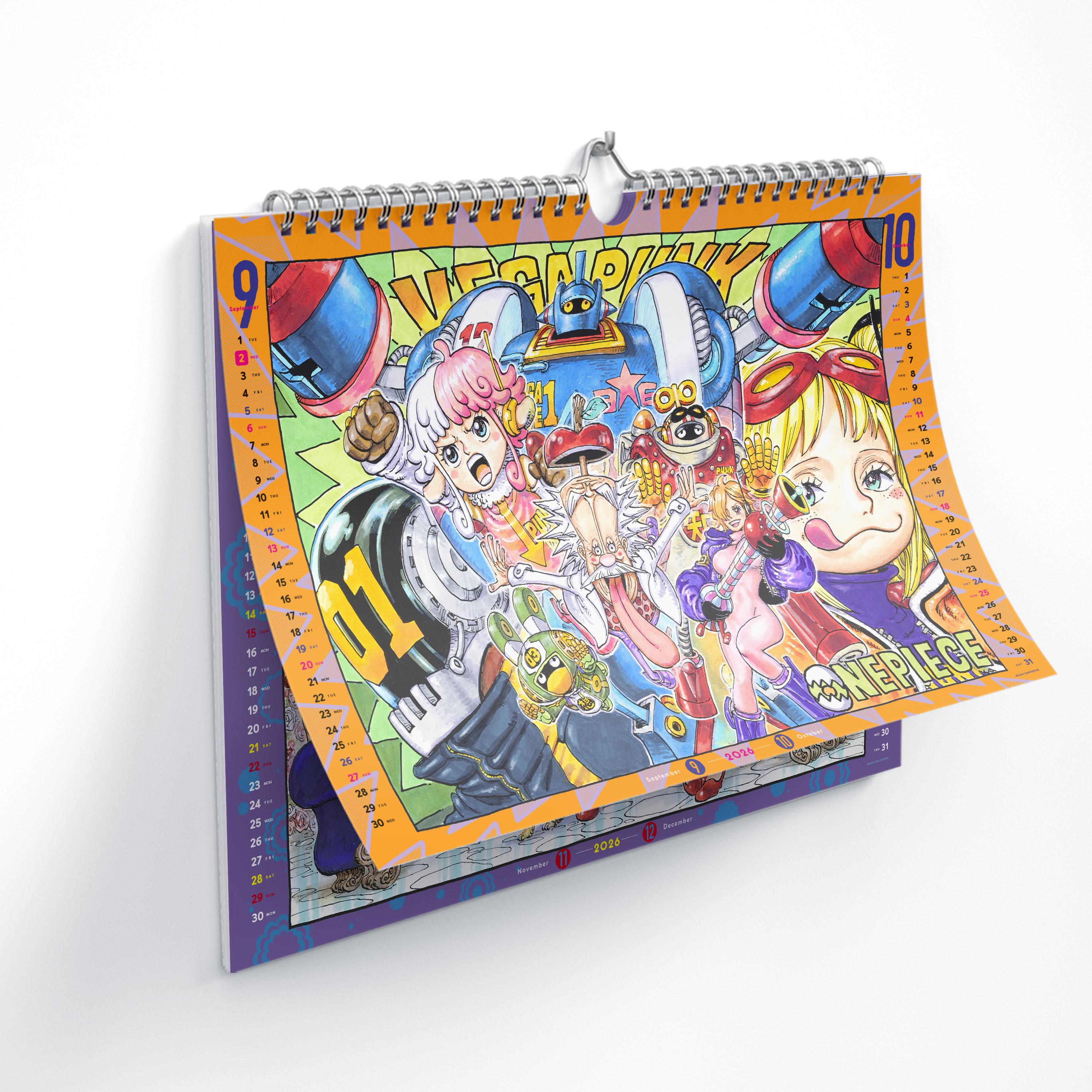 Lịch Treo Tường One Piece 2026