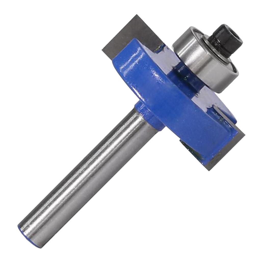 1/4'' Shank Alloy Slot Cutter Router Bit T Slot Cutter Woodworking Tools