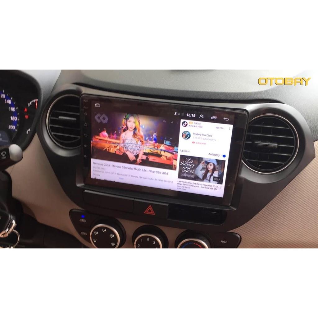 DVD android 9 inch 4G,Wifi, phát wifi sử dụng Tiếng Việt cho xe Toyota Vios 2008 đến 2012, morning, i10, camry