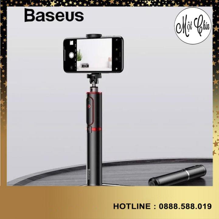 Gậy chụp hình Tự Sướng/ Live Stream tích hợp Tripod xếp gọn Baseus Fully Folding Selfie Stick -Hàng Chính Hãng