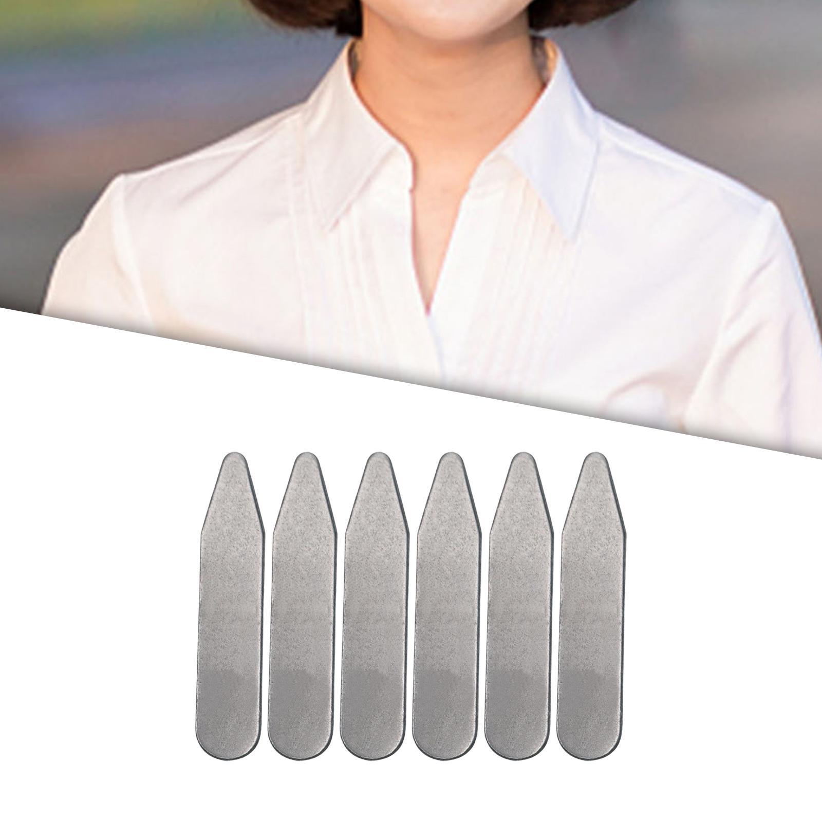 Collar Stays Metal Wrinkle  Non Slip for Unisex  Wedding