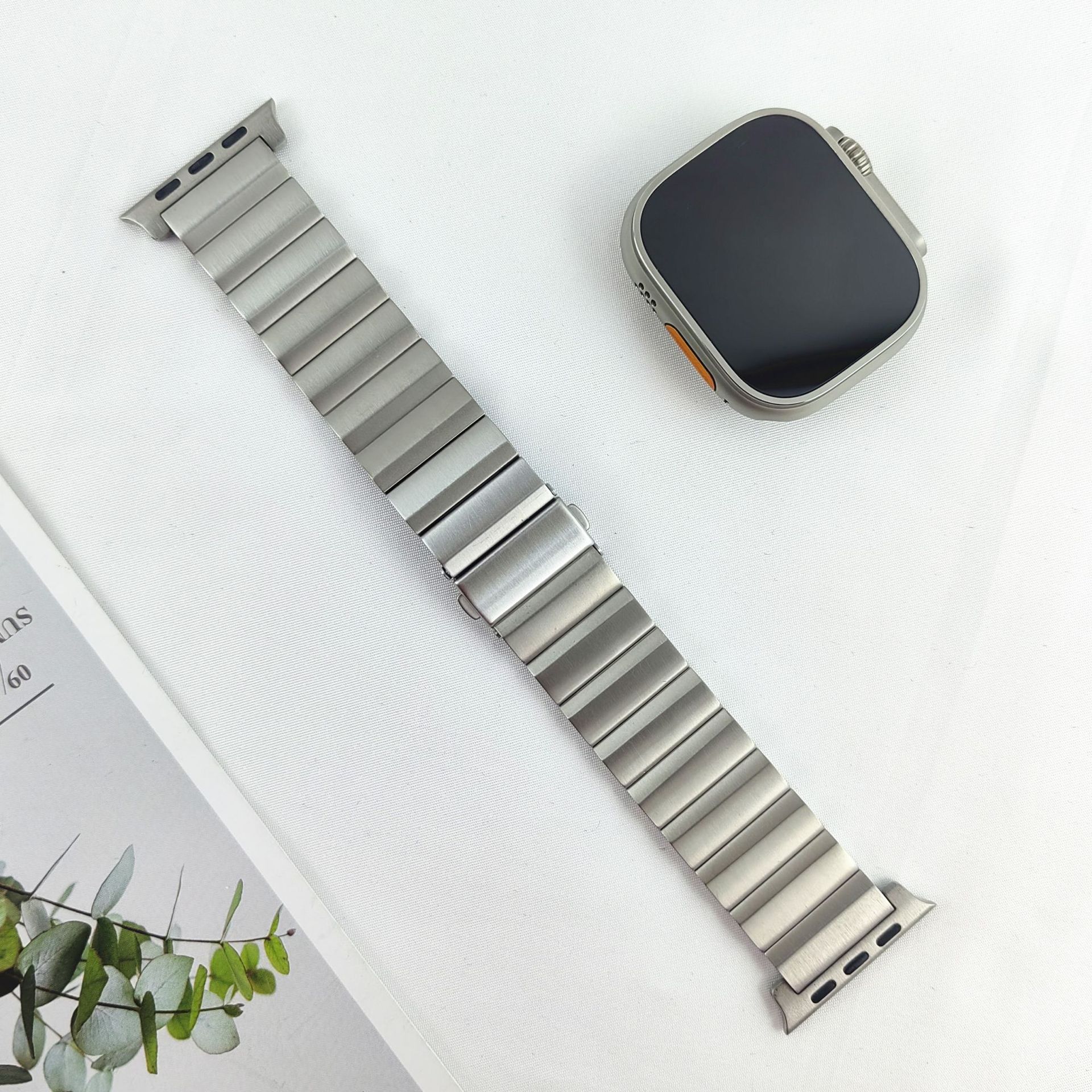 Dây Đeo Titanium dành cho Apple Watch (Series 1-8)/ Apple Watch Ultra Kai.N Transformer Titanium Size 49/ 45/ 44/ 42MM_ Hàng chính hãng