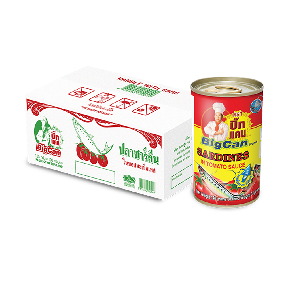 Cá mòi hộp sốt cà chua BigCan 140g