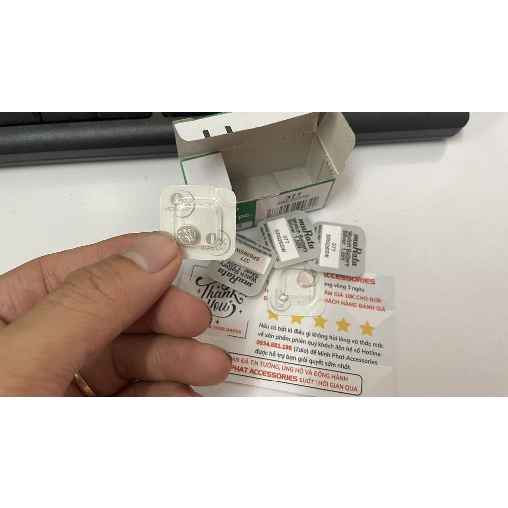 Pin Murata Nhật Bản 377 dành cho đồng hồ đeo tay 1.55V