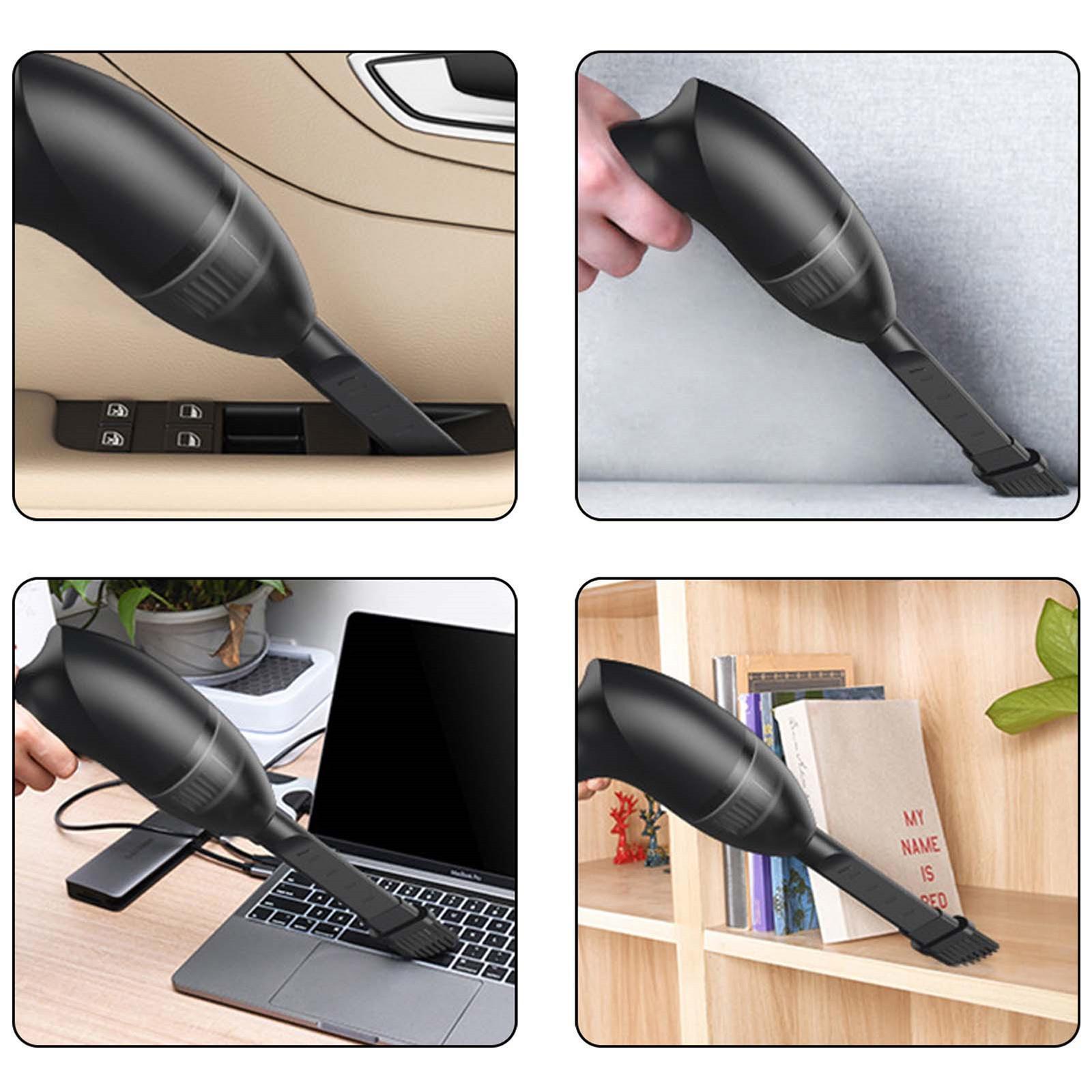 65W Car Vacuum Cleaner USB Powerful High Power Vacuum for Home Car Cleaning