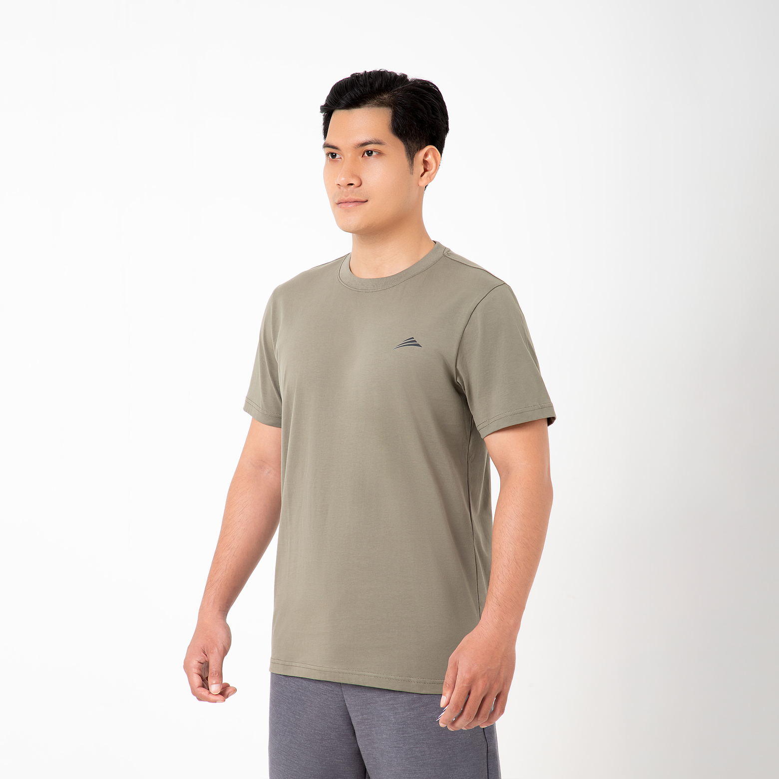 Áo thun nam cotton cổ tròn ALLPUR cao cấp phong cách tối giản thời thượng