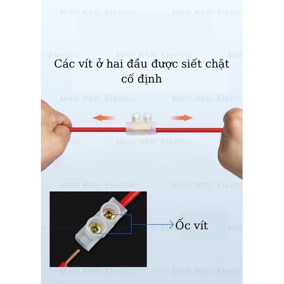 Thanh Cầu Đấu Nhựa Nối Điện 12 Mắt,cầu đấu điện 12P domino