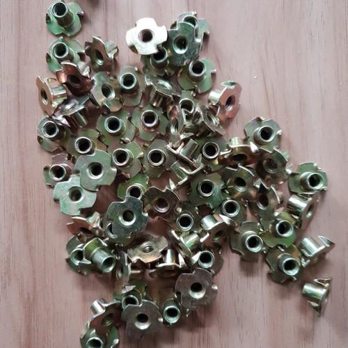 Tán chấu bắt gỗ bịch 100 con , tán chấu bắt gỗ M5 , M6, M8 Ốc tán chấu