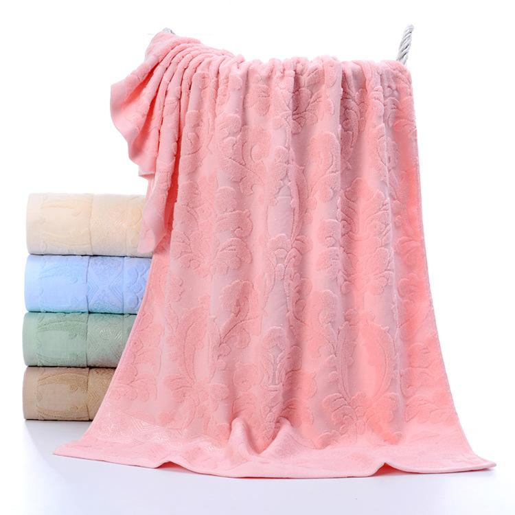 Set 3 Khăn siêu thấm chất liệu 100 cotton,1 khăn tắm lớn 70x140 + 2 khăn mặt 34x75-203