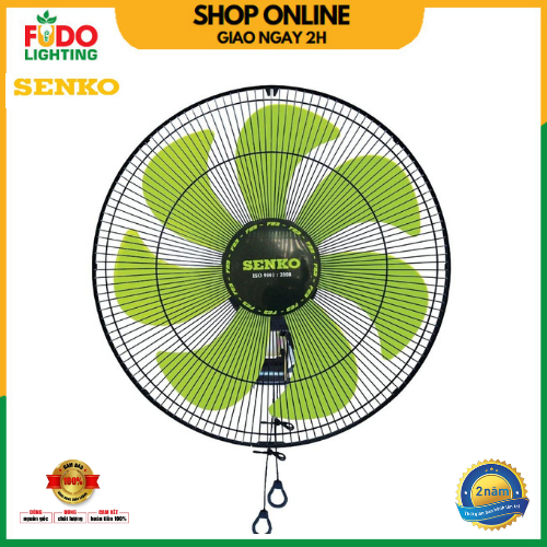 Quạt Treo Tường 2 Dây Senko TC1622 - Xanh Lá - Hàng Chính Hãng