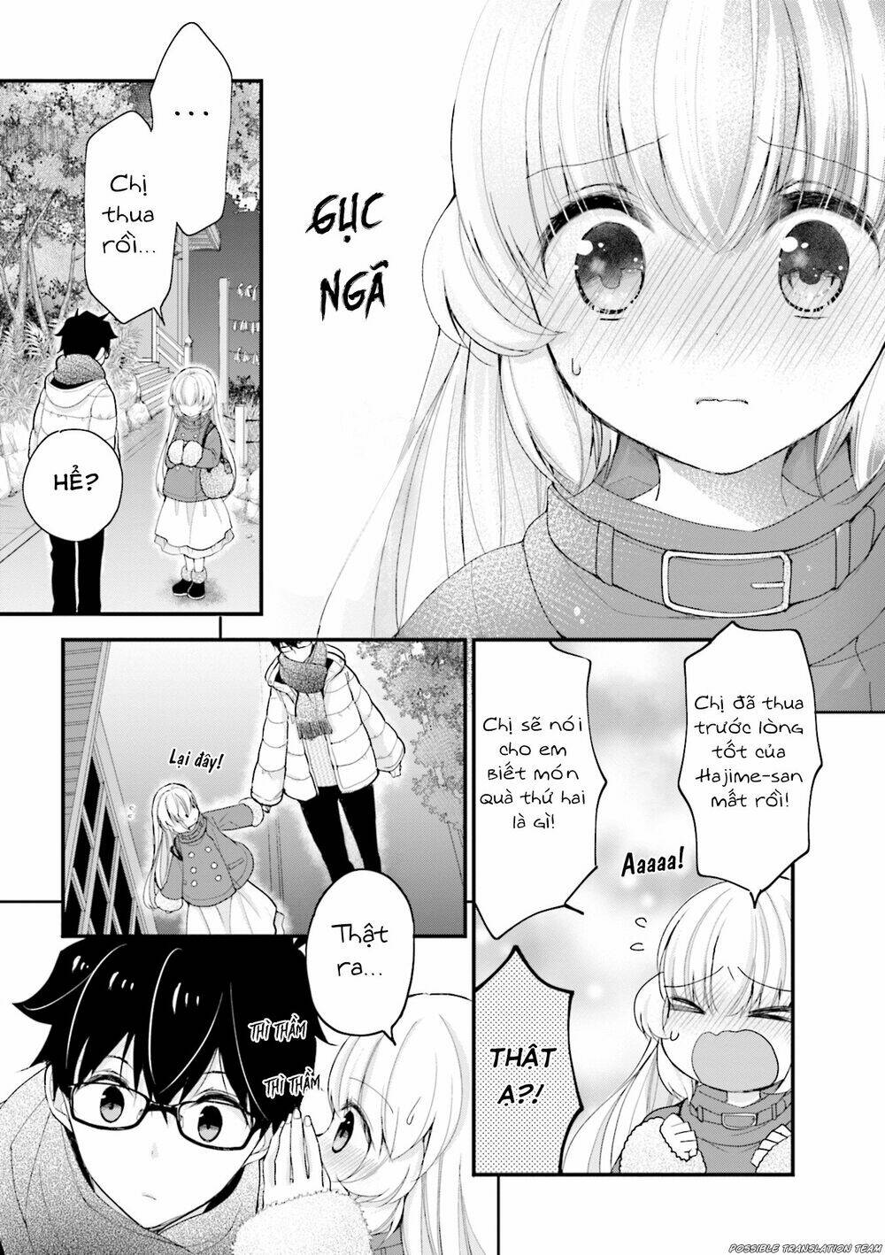 senpai kiêm bạn gái nhỏ nhắn của tôi rất dễ thương chapter 10 11