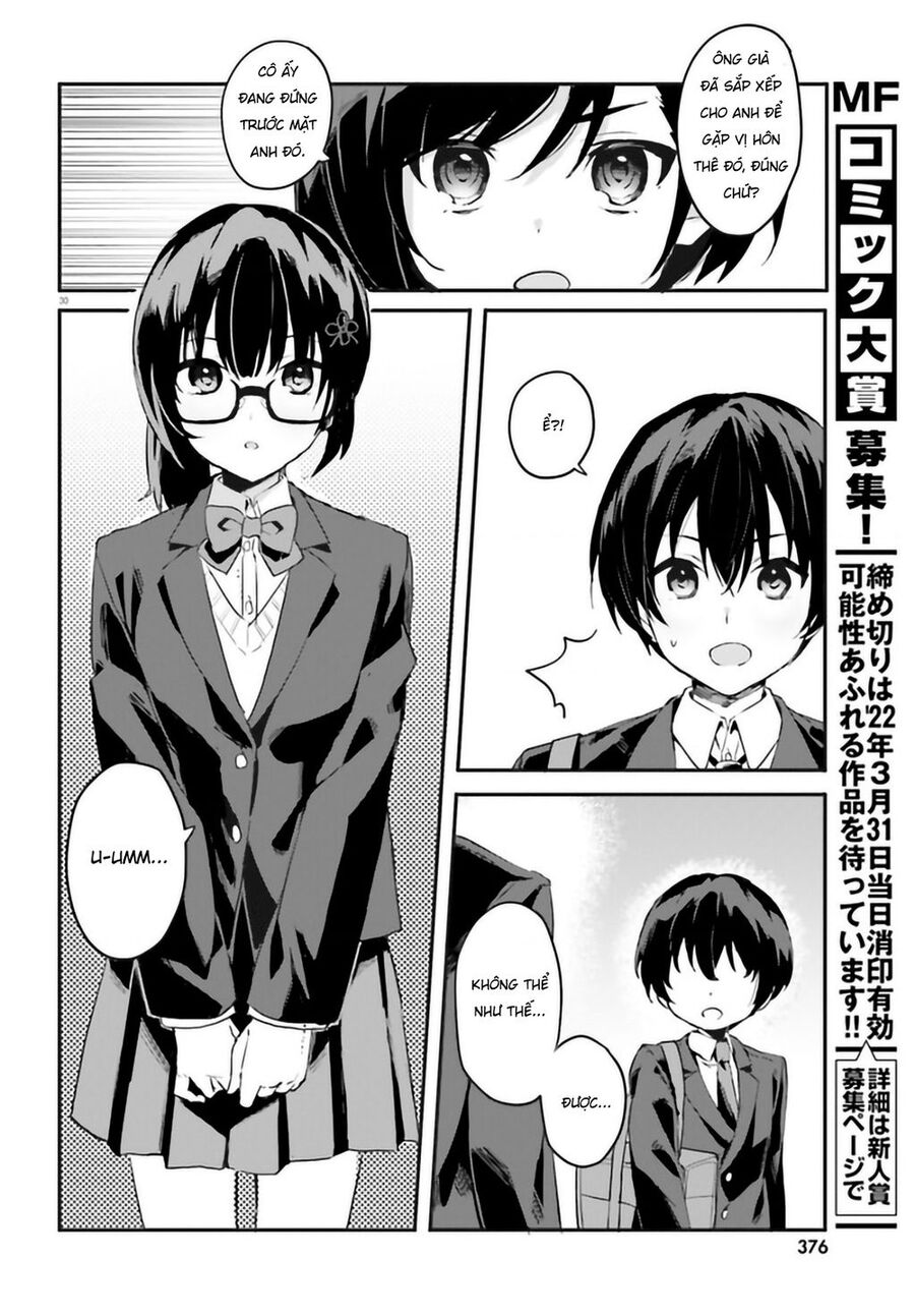 vị hôn thê với vẻ ngoài giản dị chỉ âm thầm ngọt ngào với tôi khi ở nhà chapter 1 30