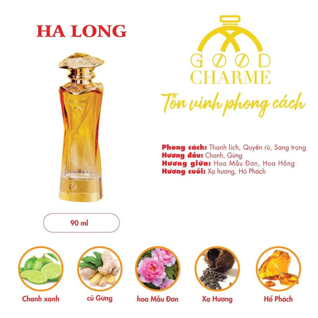 Nước Hoa Nữ CHARME HALONG Mang Sức Sống Căng Tràn Cá Tính Và Mạnh Mẽ 90ml