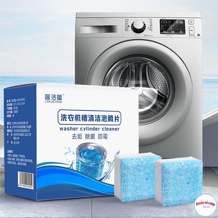 Hộp 12 Viên Vệ Sinh Lồng Máy Giặt và Tẩy Chất Cặn Bẩn Lâu Ngày Hiệu Quả