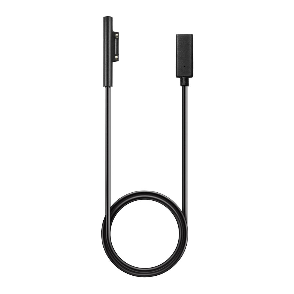 4x Connect For Microsoft Surface Pro 7/6/5/4/3 With USB-C 15V 4A Cable