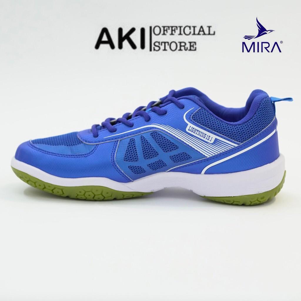 Giày cầu lông Mira 19.1 Xanh Dương thể thao nam nữ chính hãng chất lượng- LI001