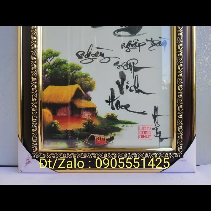 Khung tranh chữ PHÚC