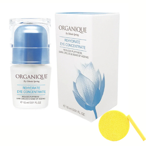 Kem Dưỡng Ẩm Vùng Mắt Organique Rehydrate Eye Concentrate (15ml) - Tặng Kèm Mút Rửa Mặt