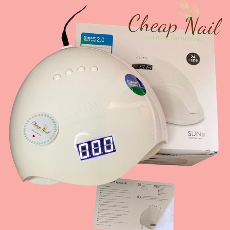 Máy hơ gel mini cao cấp sun 5 48w bảo hành 12 tháng- beeshi shop nail