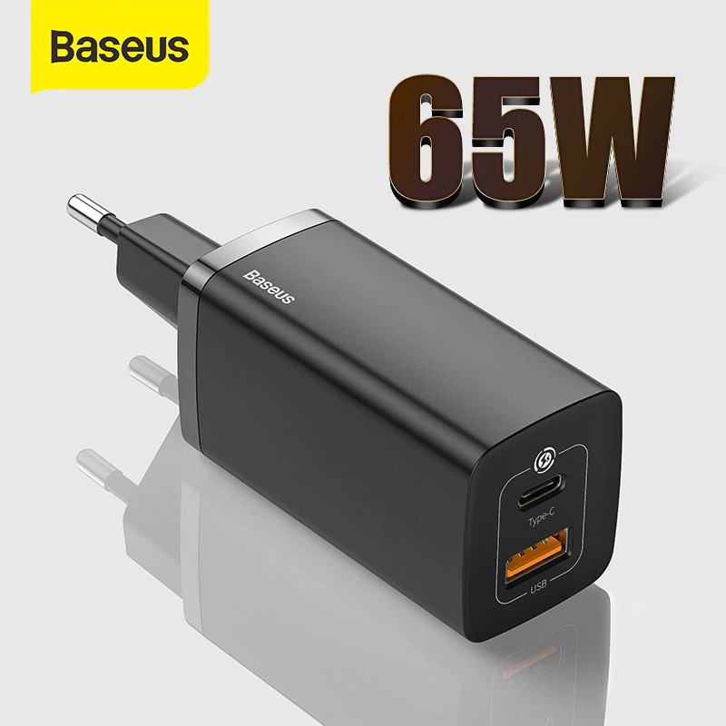 Bộ sạc nhanh đa năng thế hệ mới Baseus GaN2 Lite Travel Quick Charger 65W - Hàng Chính Hãng