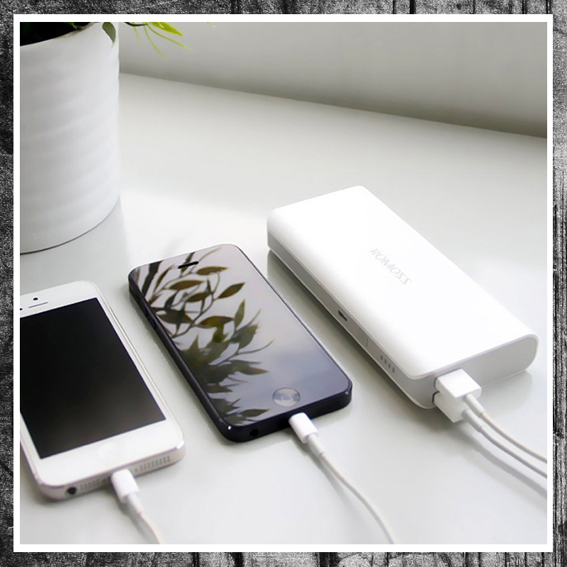 Sạc dự phòng Romoss Sense 4 10000mah 2 cổng sạc - hàng chính hãng