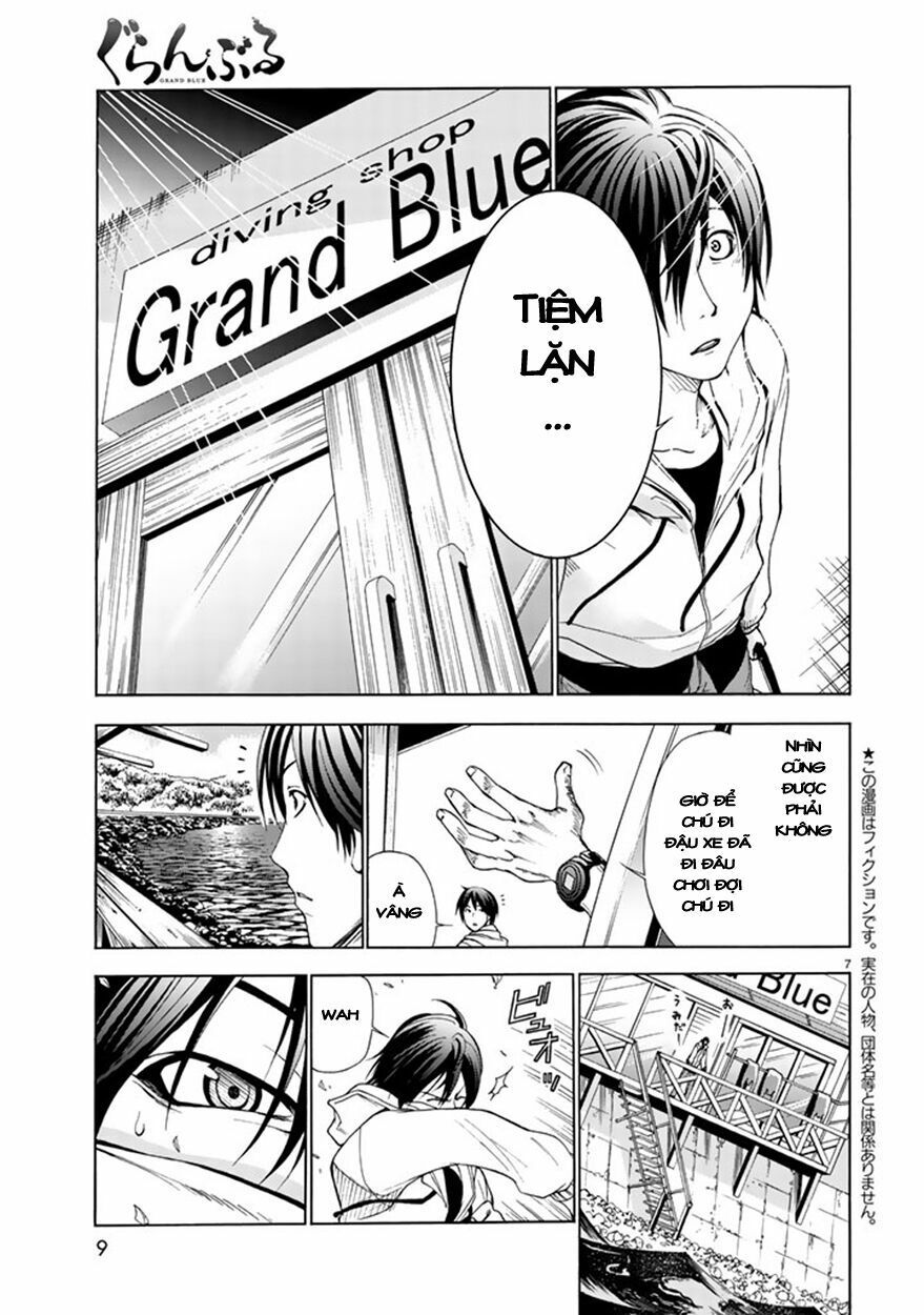 cô gái thích lặn - grand blue chapter 1 4
