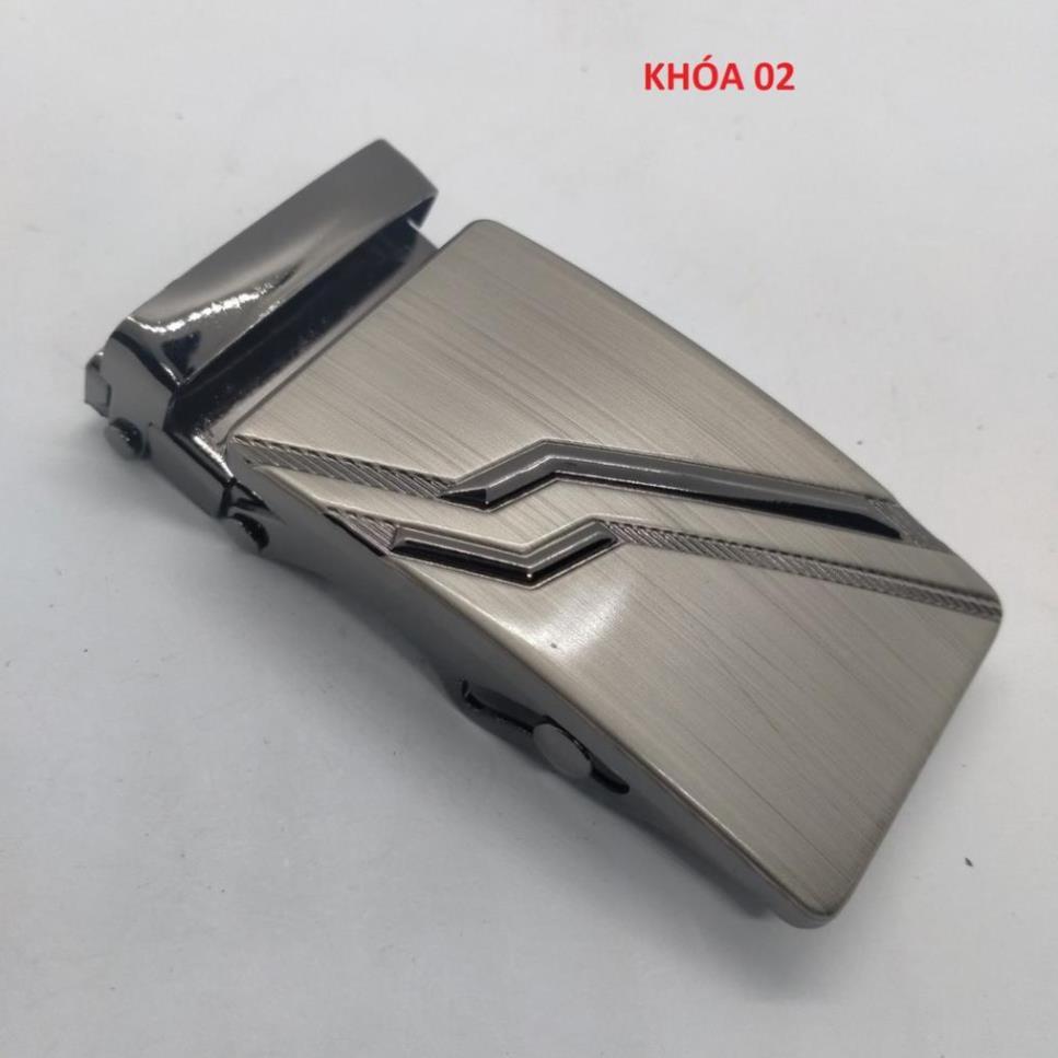 Mặt Khóa Thắt Lưng Nam - Mặt Lăn Bằng Hợp Kim Chống Gỉ Màu Xám Đen Cho Thắt Lưng &lt; 3.7mm