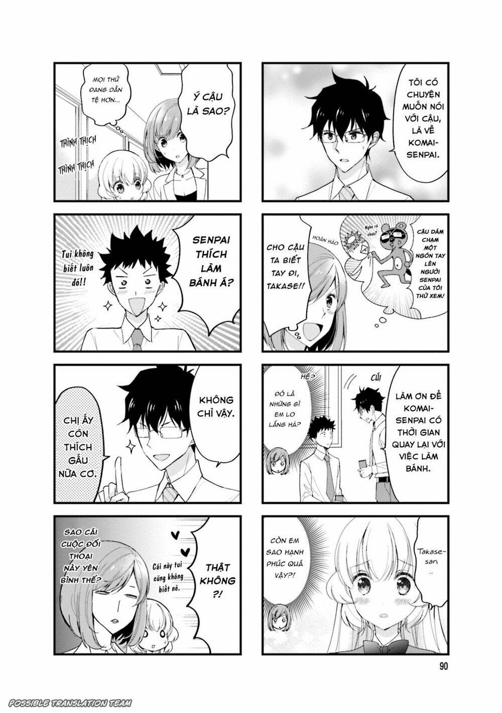 senpai nhỏ nhắn của tôi rất dễ thương chapter 27 6