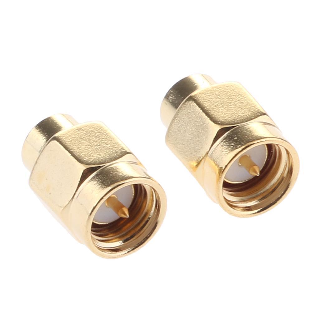 2Pcs SMA Dustproof  for  RF Connector Gold Plated