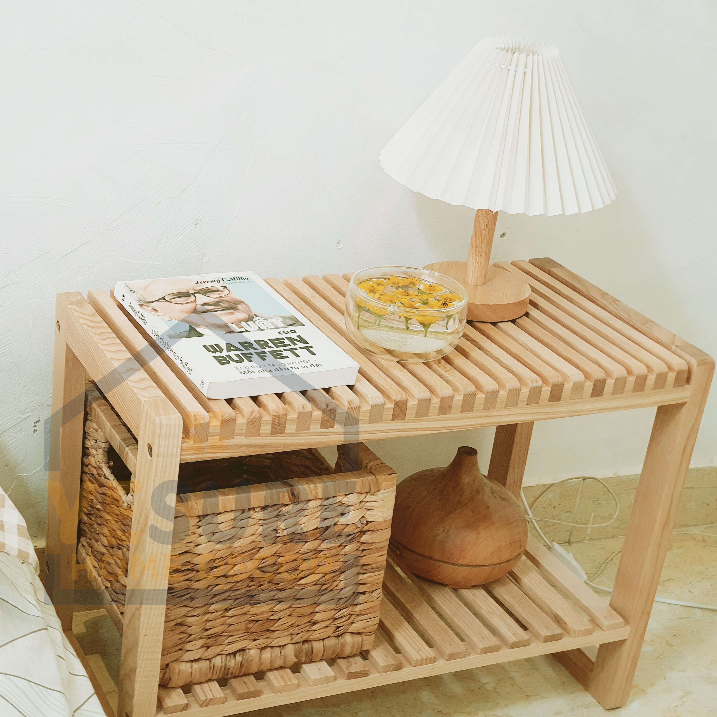 Kệ gỗ Tần Bì  đa năng dùng trang trí phòng ngủ , tab đầu giường , để giầy dép YESURE HOME DECOR - Hàng chính hãng