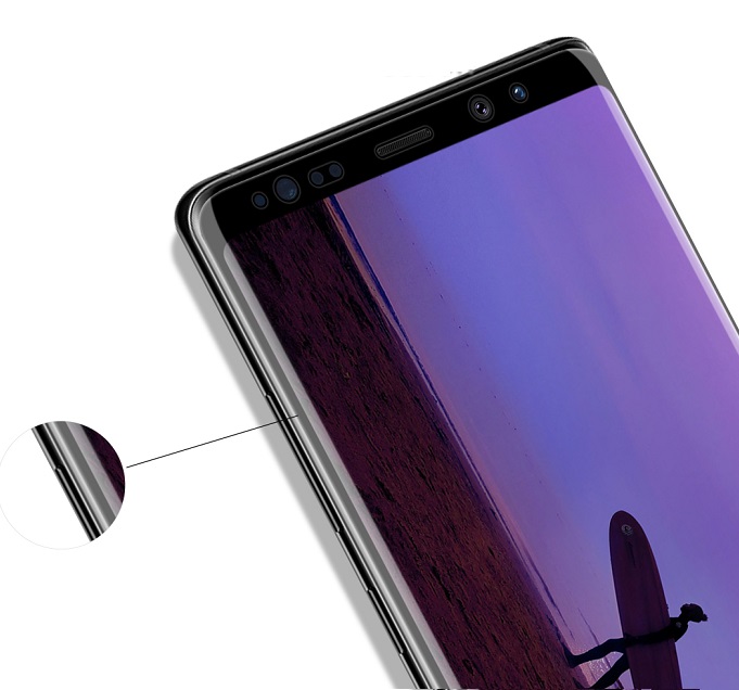 Dán kính cường lực chính hãng Nillkin CP+ MAX full màn hình 3D dành cho SamSung Galaxy Note 8