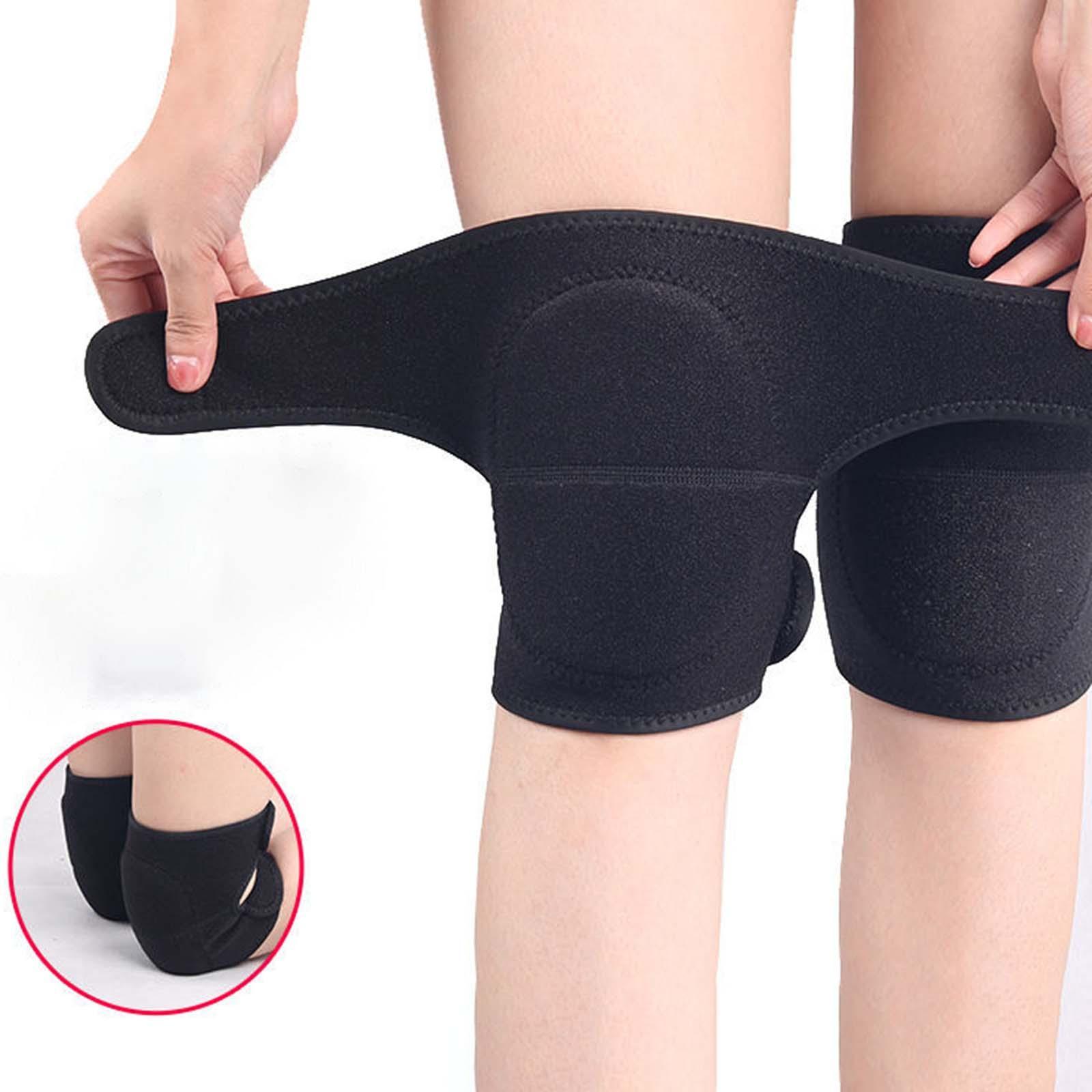 Knee Brace Breathable Knee Pad Patella Support for Yoga Basketball Tennis Black