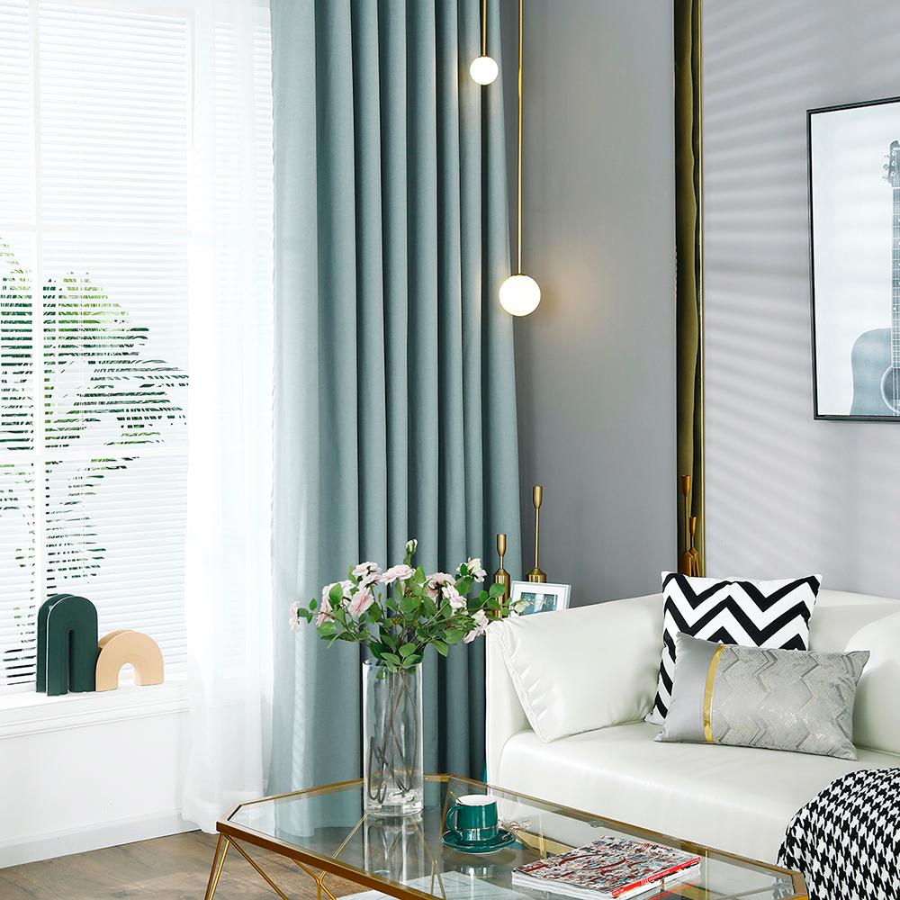 Rèm cửa cách nhiệt Grommet cho phòng ngủ, phòng khách Bộ 2 tấm