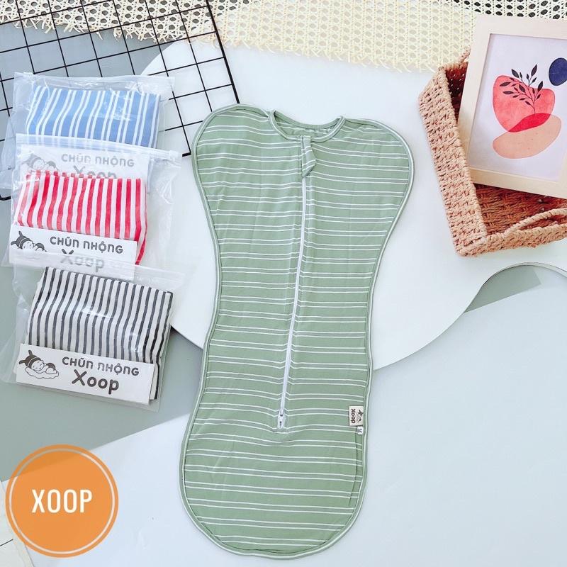 Sale !!! Chũn nhộng Xoop cho bé sơ sinh ( bảng màu kẻ trơn) (SP002101) shop phúc yến