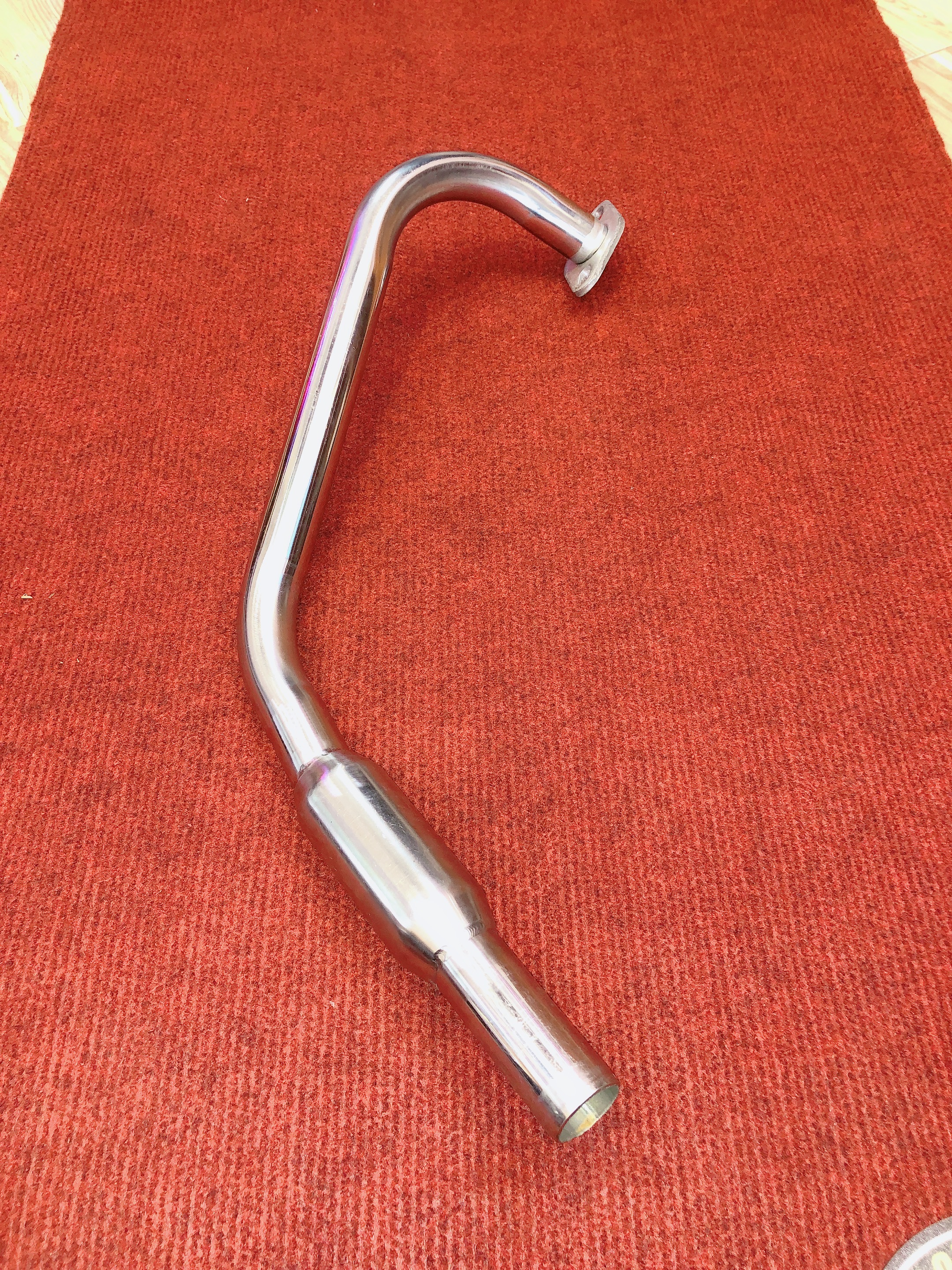 Cổ pô inox gắn lon 4road cho Vario 17 / SHVN / AB 125