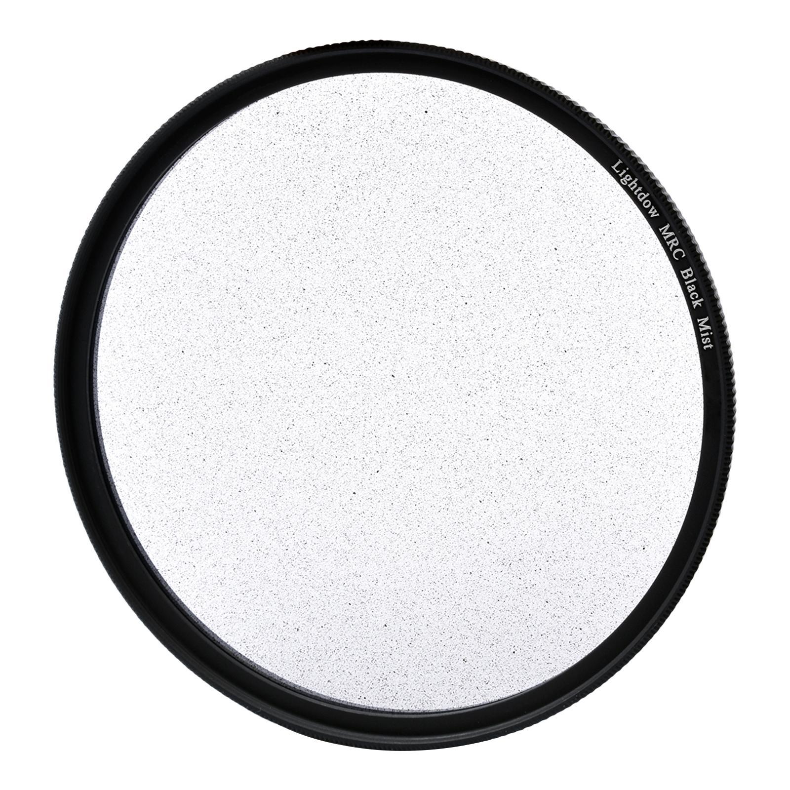 1/2 Black Mist Diffusion Lens Filter Dreamlike Effect Durable Soft Glow Cine Filter for Photography