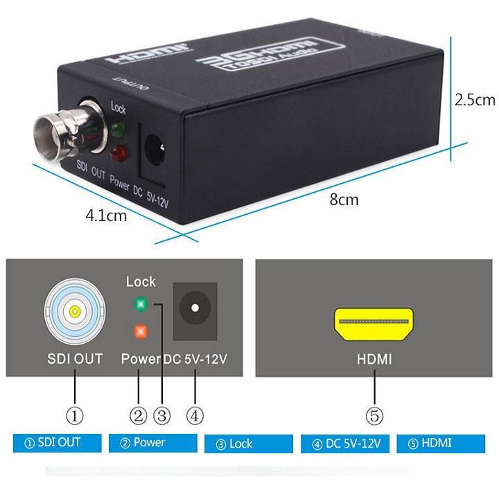 Bộ chuyển đổi HDMI to 3G,SDI Converter FJ-HS002