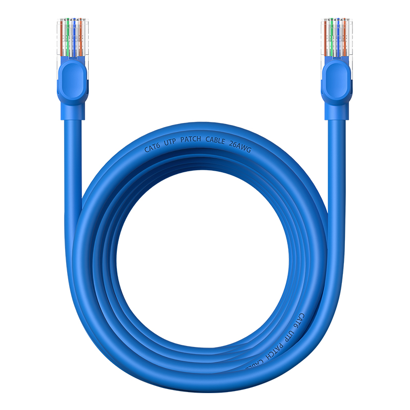 Cáp Mạng Lan 2 Đầu Baseus High Speed CAT6 Gigabit Ethernet Cable (Round Cable) (Hàng chính hãng)