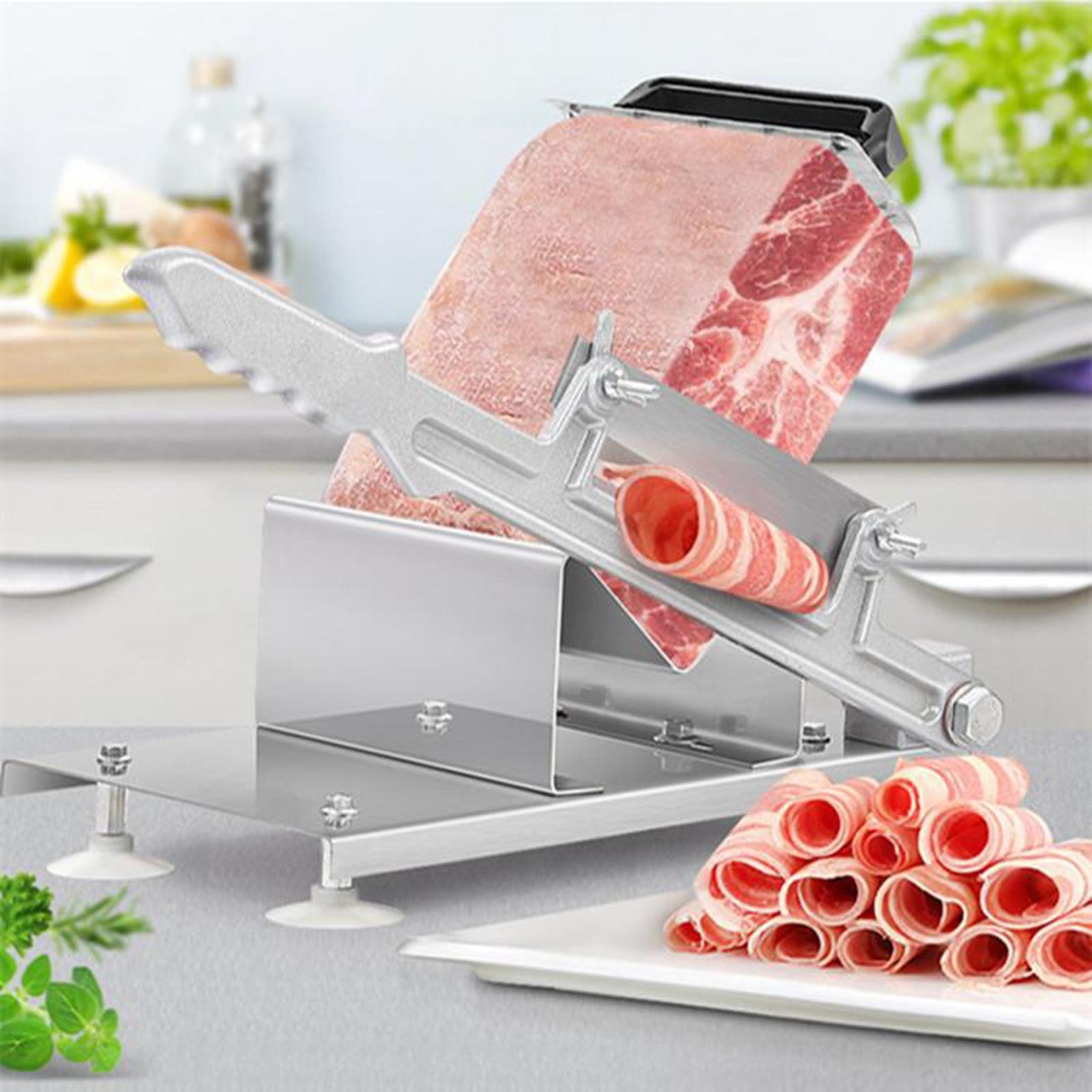 Manual Frozen Meat Slicer Beef Mutton Roll Slicer for Home Cooking Hot Pot